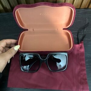 Gucci Oversized Black Sunglasses
